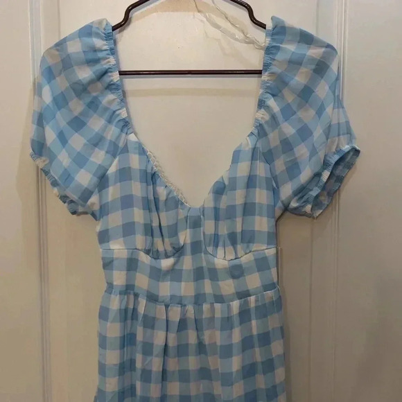 JUNIORS Womens Almost Famous Tie Back Short Mini Dress - Picture 8 of 10